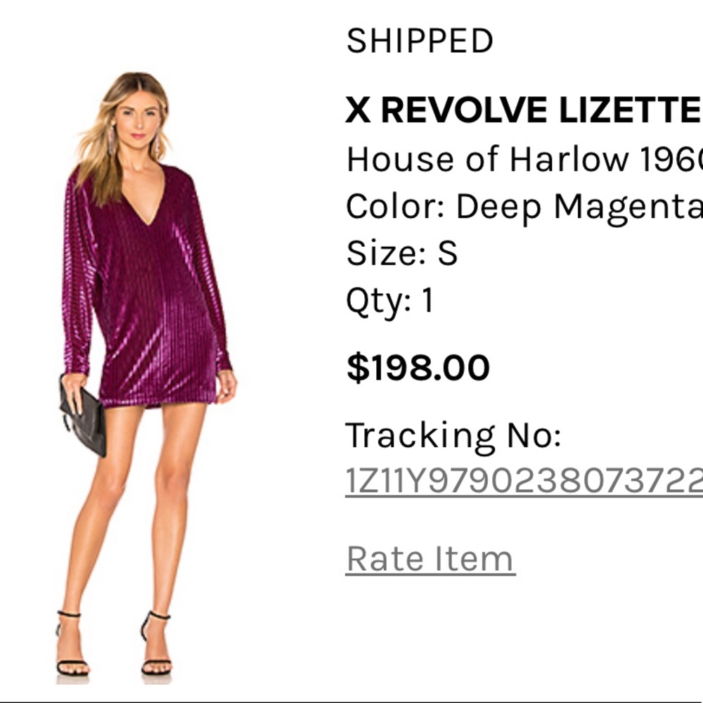 Magenta Dress